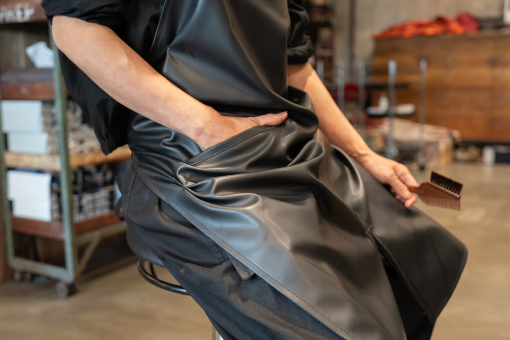 アンチステインエプロン着用画像3