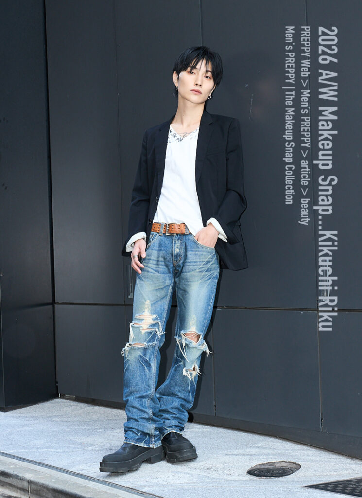 メンズメイク ＆ファッションスナップ