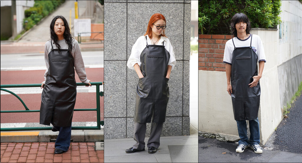 アンチステインエプロン着用画像1