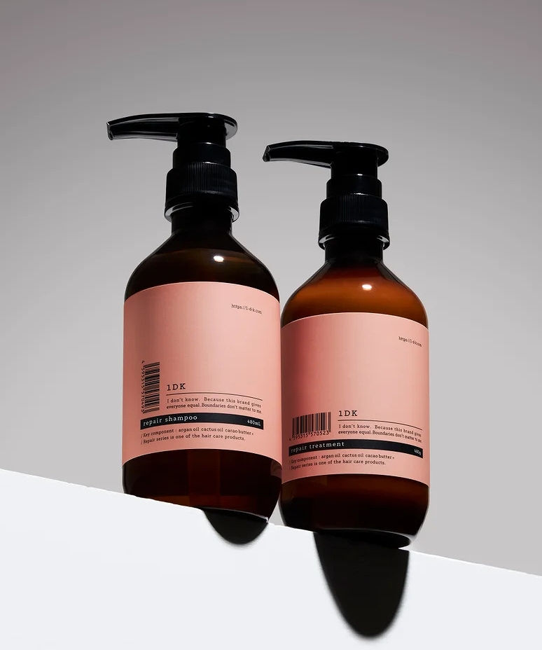 「１DK」リペアシャンプー&トリートメントに新ラインナップ