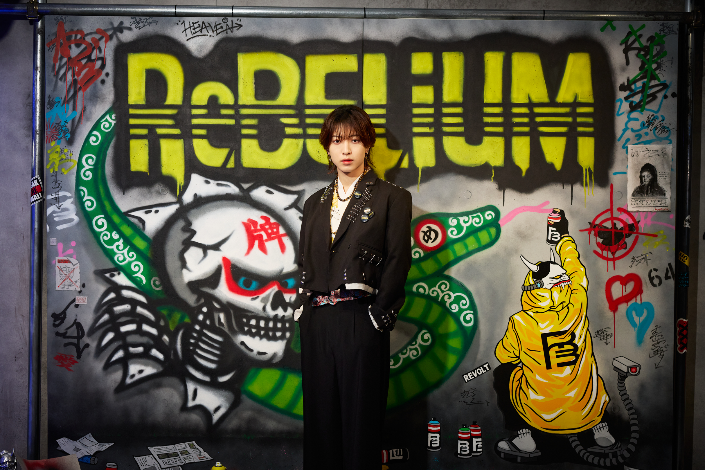 【中村嶺亜】個展グッズ全種セット 中村嶺亜、初個展『ReBELiUM』グッズ解禁 ファン熱狂