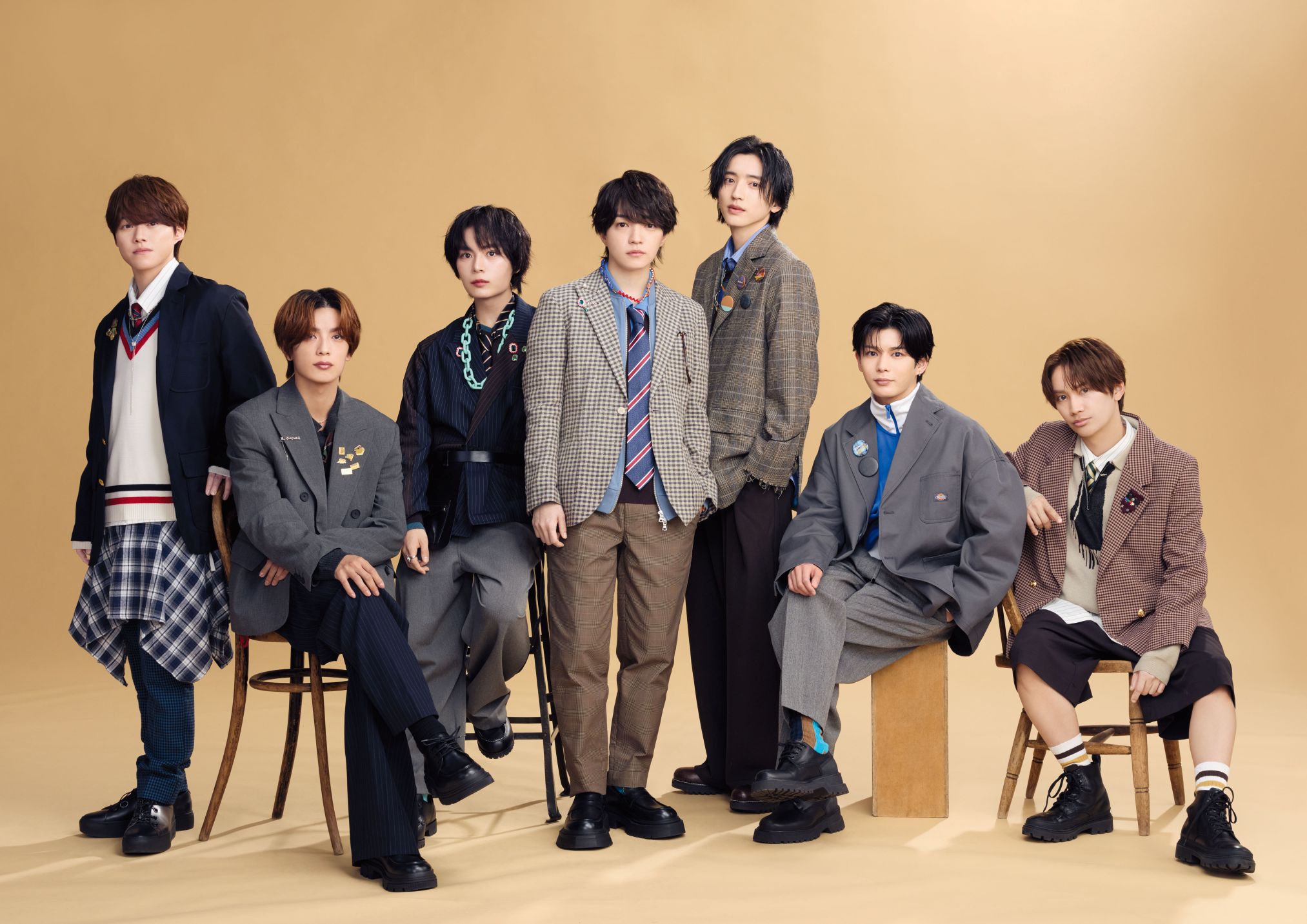 なにわ男⼦ ニューアルバム「ND5」（読み︓エヌディーファイブ）が 6