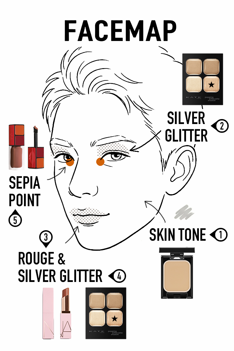 THE MAKEUP SNAP COLLECTION 2026 S/S No.026　出口修斗