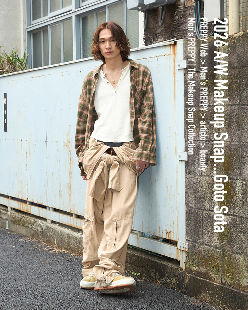 THE MAKEUP SNAP COLLECTION 2026 S/S No.027　後藤爽太