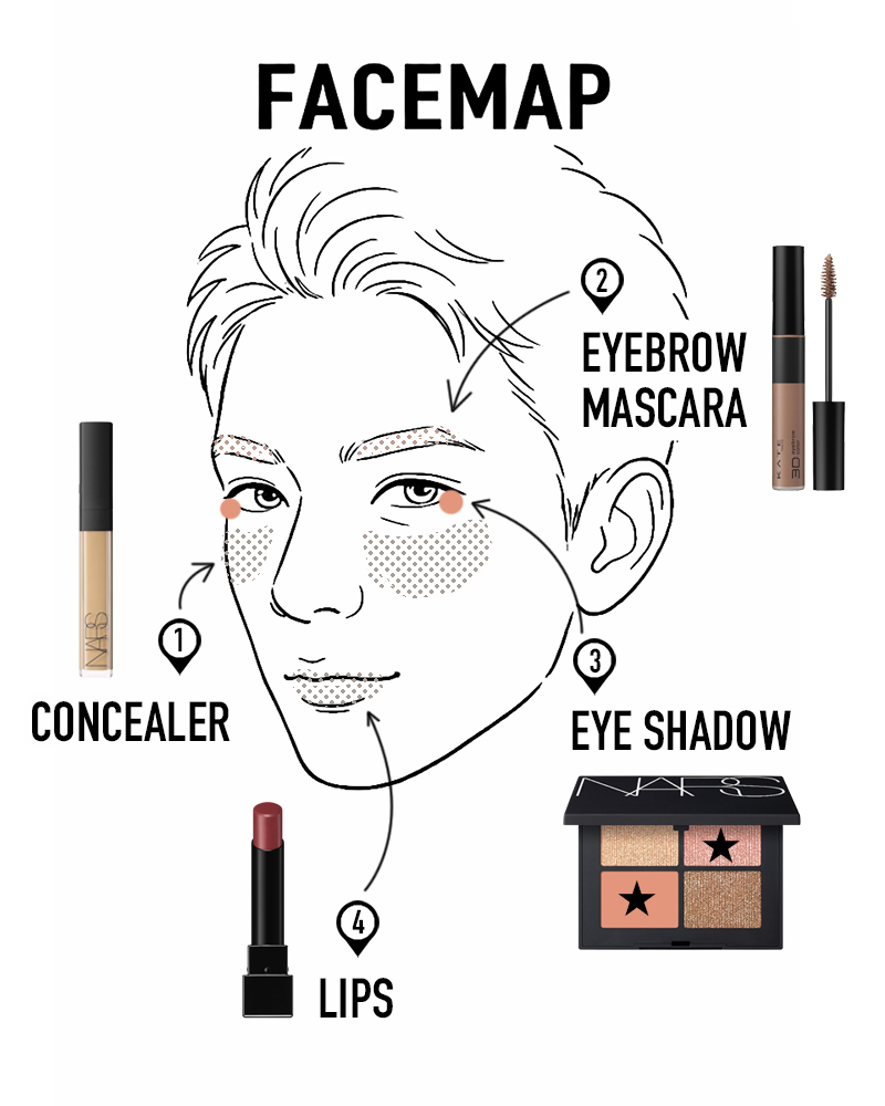 THE MAKEUP SNAP COLLECTION 2026 A/W No.028 長岡陽太郎