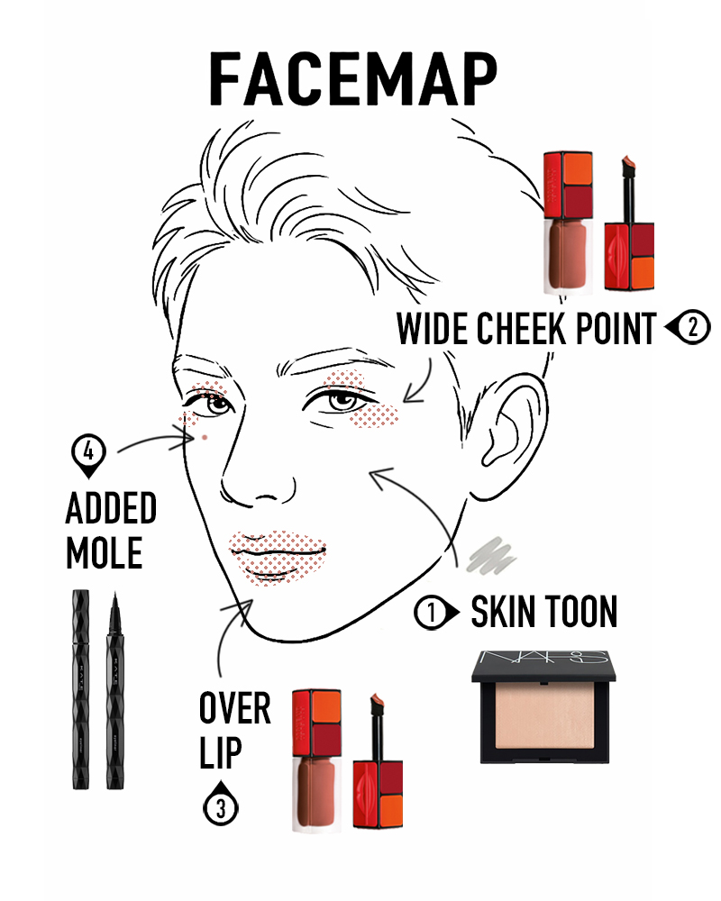 THE MAKEUP SNAP COLLECTION 2026 S/S No.029 岸田翔哉