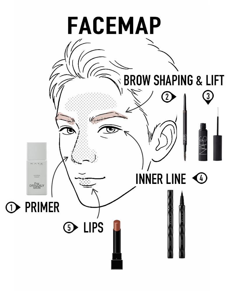THE MAKEUP SNAP COLLECTION 2026 S/S No.030 川口杜朗