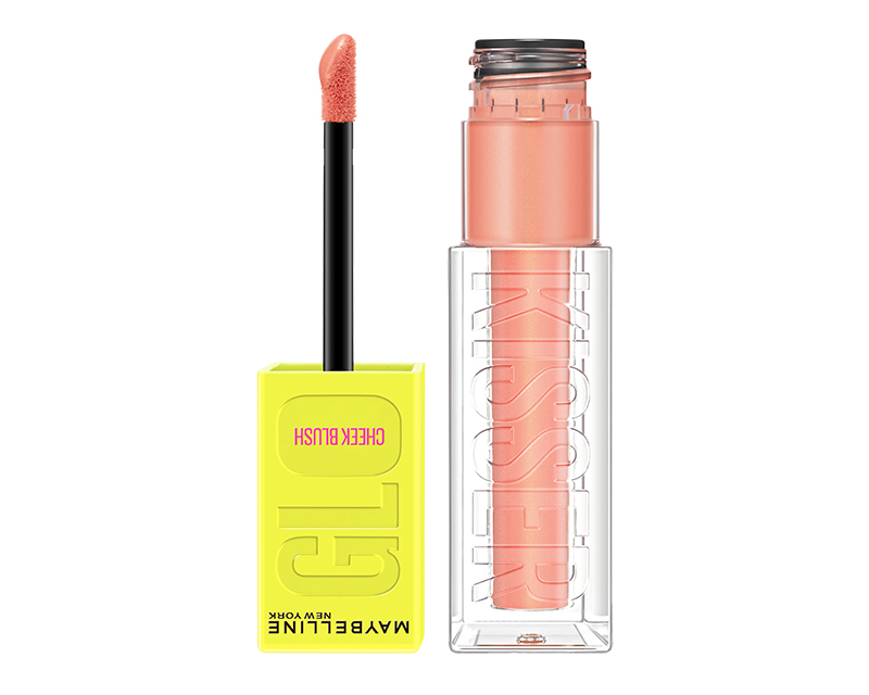 メイベリングロー キッサー チークブラッシュ 01 初恋のフレッシュコーラル／MAYBELLINE NEW YORK