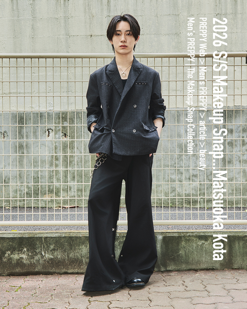 THE MAKEUP SNAP COLLECTION 2026 S/S No.038 松岡幸汰