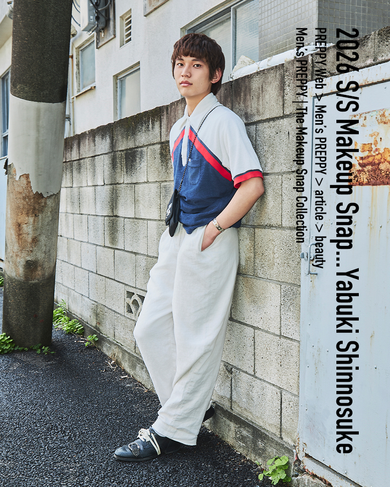 THE MAKEUP SNAP COLLECTION 2026 S/S No.039 矢吹 眞之介