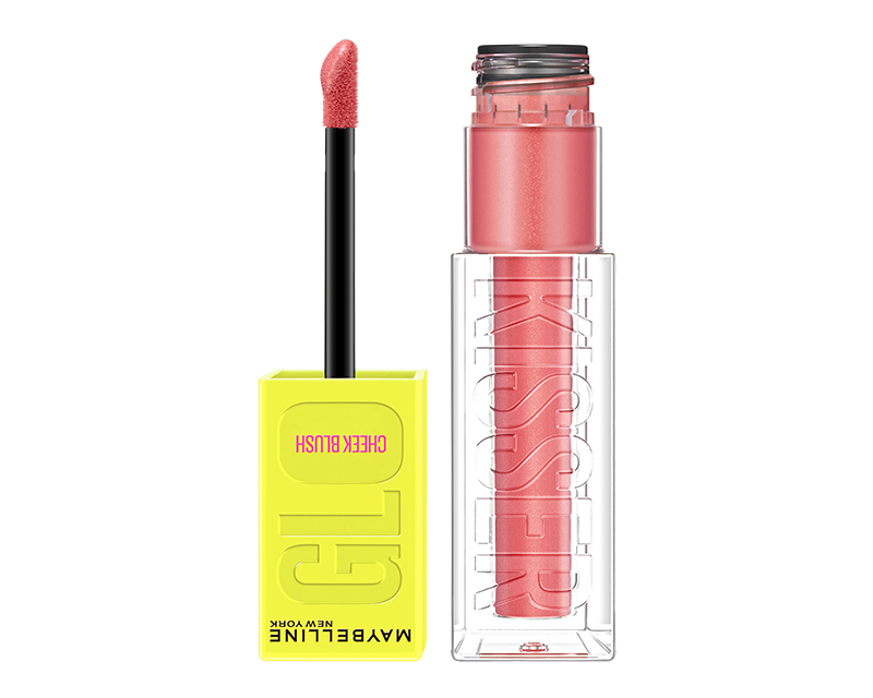 メイベリン グローキッサー チークブラッシュ 04恋焦がれダスティピンク/MAYBELLINE NEW YORK