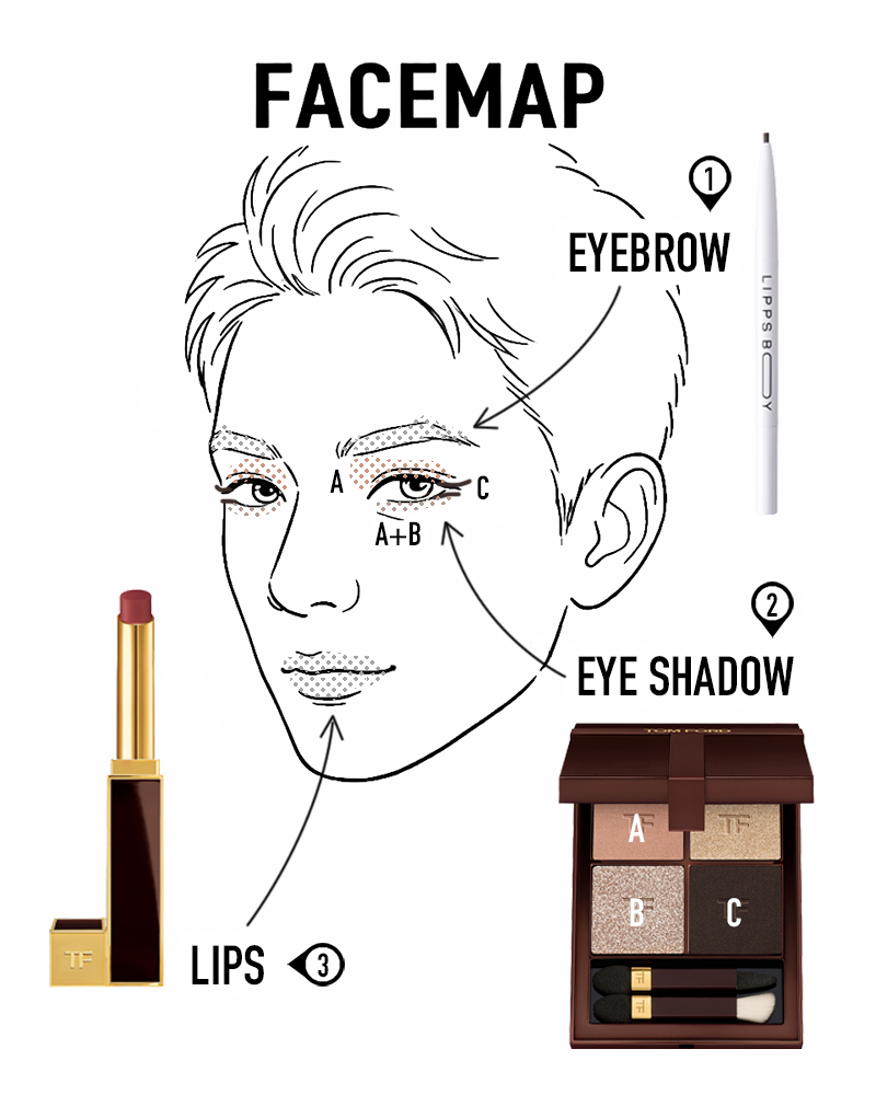 THE MAKEUP SNAP COLLECTION 2026 S/S No.049 内田佳佑