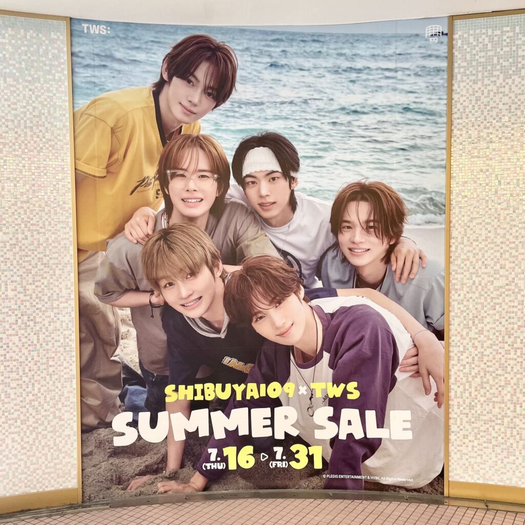 TWSがキャンペーンモデルを務める『SHIBUYA109 × TWS SUMMER SALE』がスタート！