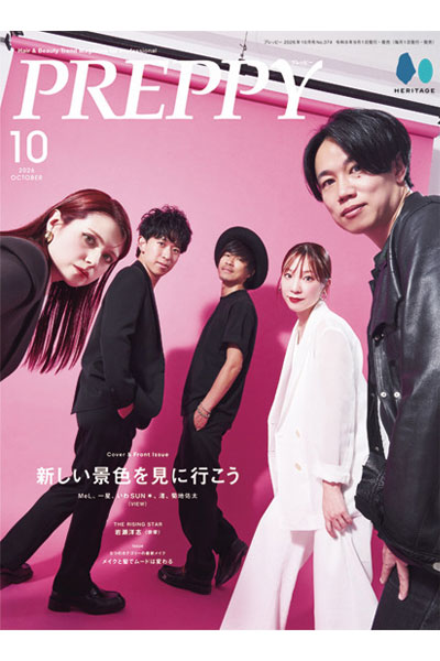 10月号巻頭特集撮影の裏側をお届け！ Backstage Notes of Front Issue