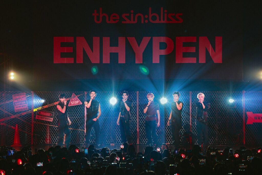 メンバーとENGENEのフレンドリーな時間が流れたENHYPEN 8th Mini Album『THE SIN : BLISS』発売記念ファンショーケース
