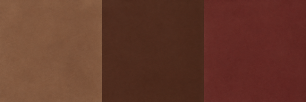温かみある三色の抽象トリプティック 1024x341